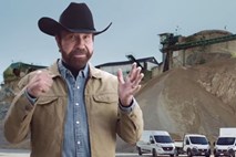 Chuck Norris v oglasu za Fiat »naokrog premika Zemljo«