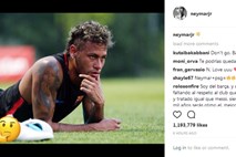 Kaj sporoča Barceloni zamišljeni Neymar?