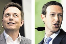Prepir Muska in Zuckerberga o robotih