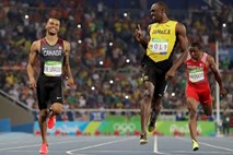 Tik pred Londonom se je poškodoval Boltov sprinterski rival