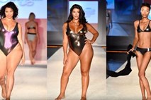 Močnejše manekenke na modni pisti sprožile kritike o promoviranju debelosti 