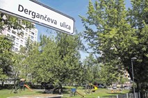 Ljubljanske ulice: Dergančeva ulica, poimenovana po uglednem zdravniku in piscu