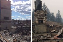 Kanadčanu v požarih 1500 kilometrov narazen pogorela dva domova