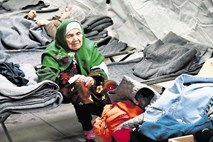 Ni miru za 106-letno begunko