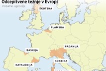 Z osamosvojitvijo se je spogledovalo že več regij v Evropi  