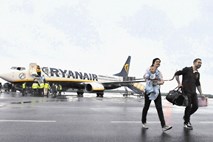 Ryanair odpoveduje nekatere načrtovane lete