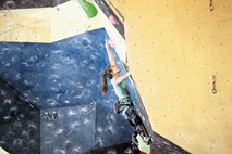 Vita Lukan, mladinska svetovna prvakinja v težavnostnem plezanju: Od prvega giba pleza napadalno