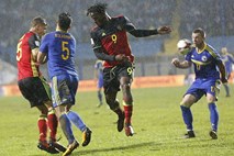 Sedem golov in zmaga Belgije v Zenici