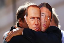 Nov volilni zakon odpira pot  koaliciji Renzija in Berlusconija