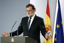 Rajoy: Ne bomo ukinili avtonomije Katalonije, ampak zgolj suspendirali regionalno vlado Puigdemonta