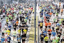 Prevzem startnih številk  za Ljubljanski maraton