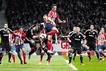 Neučinkoviti Atletico Madrid je na poti v ligo Evropa