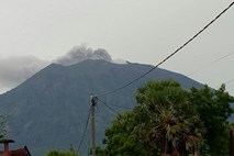 Vulkan na Baliju izbruhnil prvič po pol stoletja