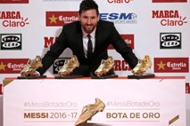 Messi že z dvema paroma zlatih kopačk