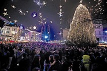 Veseli december: Ljubljana bo med prazniki dobila smučišče