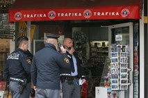 Neznanec v Ljubljani oropal trafiko 
