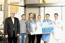 Lidl Slovenija podaril 12.844 evrov ljubljanski urologiji