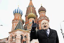 Debela ledena odeja se z Johnsonovim obiskom v Moskvi  še ni  začela tajati