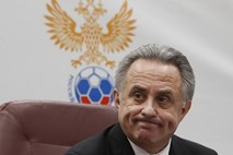 Mutko začasno odstopil z mesta predsednika ruske nogometne zveze