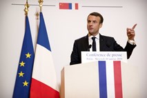 Macron zahteva od Xija upoštevanje  pravil globalizacije