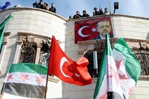 Erdogan: Turčija de facto začela kopensko operacijo v severni Siriji