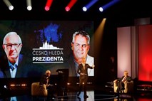 Na Češkem se obeta napet drugi krog predsedniških volitev
