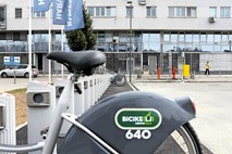 Najbolj obremenjeno Bicikljevo postajališče pri Nami