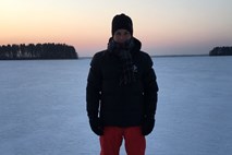 Robert Mavsar, strokovnjak za gozdove, ki živi na Finskem: v službo pridejo na smučeh