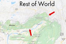 #video Ko Googlovi zemljevidi določajo meje držav 
