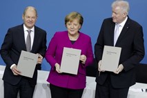V Nemčiji podpis nove koalicijske pogodbe, Merklova optimistična