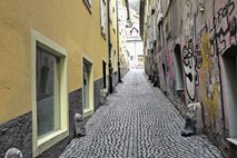 Ljubljanske ulice: Reber, grajska pot za norce in kure