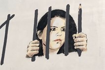 Banksy v New Yorku z novo umetnino v čast kurdski slikarki