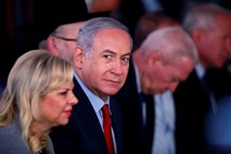 Izraelska policija zaslišala Netanjahuja in člane njegove družine 