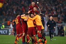 #video Roma s pravljičnim preobratom, v polfinalu še Liverpool