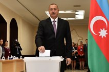 Na predsedniških volitvah v Azerbajdžanu že zagotovljena zmaga Alijeva 