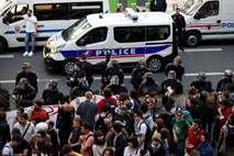 Policija posredovala proti protestnikom na pariški univerzi