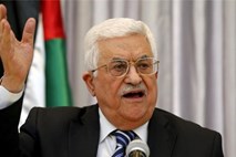 Palestinski predsednik napovedal ostre ukrepe proti Izraelu in ZDA