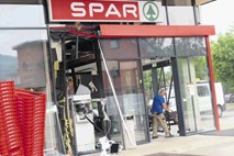 Prvi primer razstrelitve bankomata v Sloveniji