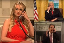 #video Stormy Daniels v humoristični seriji SNL zagrozila Trumpu