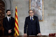 Novi katalonski predsednik ob prisegi izpustil spoštovanje ustave