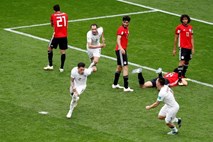 Egipčani igrali brez Salaha, Urugvaj za zmago zabil v 90. minuti