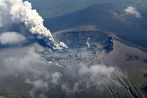 Japonski vulkan ponovno dejaven