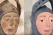  Obupno restavriranje svetega Jurija spremenilo v lik iz risanke 