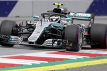 Bottas bo v Avstriji startal kot prvi, Vettel kaznovan