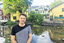 Rok Ogrin, prometni inženir na Švedskem: Za kavo in pecivo odložiš delo