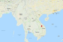 V Laosu po zrušenju jezu mrtvi in več sto pogrešanih