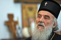 Patriarh srbske pravoslavne cerkve zanetil spor s črnogorskimi oblastmi