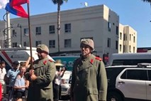 »Ruska vojaka« branita Trumpovo zvezdo pred vandali