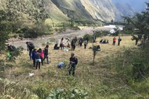 V trčenju vlakov blizu Machu Picchuja poškodovani turisti