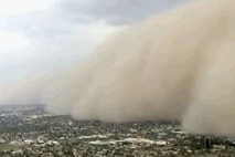 #video Peščeni vihar nad Phoenixom 